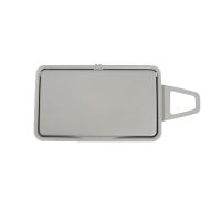 Gray Car Sun Visor Shade Makeup Cosmetic Mirror Cover for Mercedes Benz E-Class W211 2003-2008