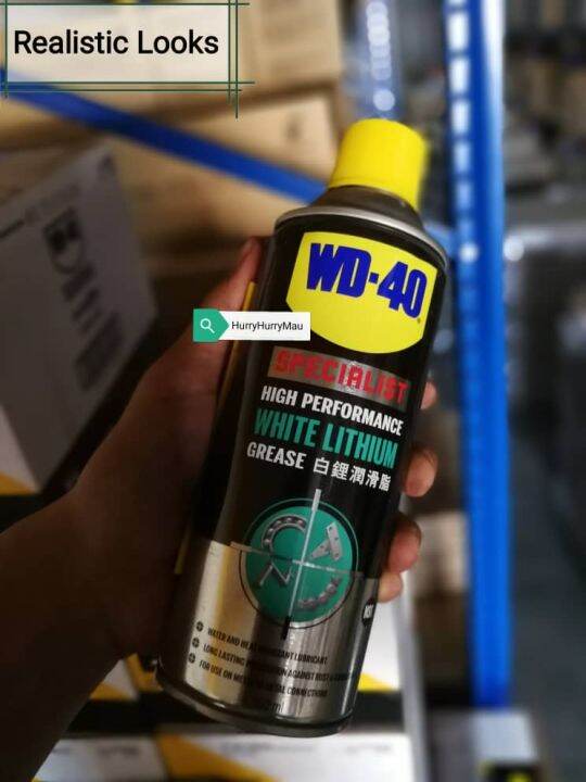 Wd 40 White Lithium Grease Spray High Performance 360ml Lazada 3349