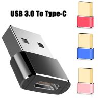 USB 3.0 Male To Type C Female Adapter Converter For Macbook Samsung S20 Huawei Xiaomi Phone Adapter Type-C Flash Drive Computer