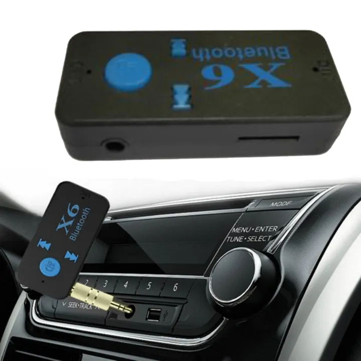 OH Car Handsfree Call Music Adapter X6 Audio Receiver Car Audio Adapter Pluggable Tf Card