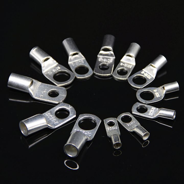 100-60pcs-sc-bare-crimp-terminals-lug-tinned-copper-lug-ring-electrical-wire-connectors-cable-splice-terminal-kit-assortment