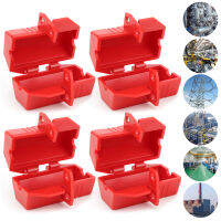 Tagout ปลั๊กล็อคล็อค4ชิ้นสำหรับสารเคมีสำหรับโรงงานอุตสาหกรรม