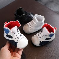 【hot】！ Baby Shoes Boy Newborn Infant Toddler Comfor Cotton Sole Anti-slip Crawl Crib Moccasins