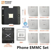 AMAO ชุดอุปกรณ์บล็อกคิ้วแพลตฟอร์มแม่เหล็ก Reballing สำหรับโทรศัพท์ทีวี Emc/emcp/ufs/BGA153 /162/169/186/221/254