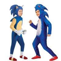 Sonic youth the super sound rat SONY overcome with children clothes cosplay Halloween hedgehog SONY to overcome