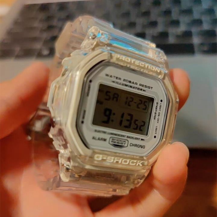 เคสสายเรซิ่นสำหรับ-g-shock-dw5600-5610ยางรัดกันน้ำสำหรับ-casioak-อุปกรณ์-dw5600นาฬิกา