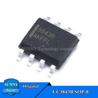 10Pcs Original UC3843BD1R2G SOP-8 UC3843B UC3843 3843B SOP8สวิตช์จ่ายไฟสลับชิป/Controller ใหม่เดิม