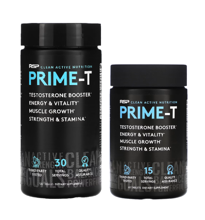 RSP Nutrition PrimeT Testosterone Booster 60 or 120 Tablets Lazada PH