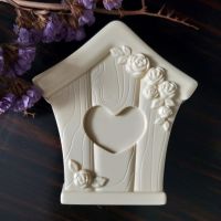 Fondant Mould Love Flower House Mold Silicone Soap Molds Gypsum Chocolate Candle Mold Clay Resin QT0207 PRZY Silicone Bread Cake  Cookie Accessories