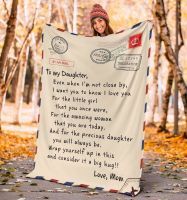 Flannel Throw Blanket Letter Printed Quilts Air Mail 3d Print Keep Warm Sofa Child Blanket Home Textiles Dreamlike Family Gift