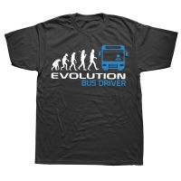 Novelty Awesome Evolution Bus Driver T Shirts Graphic Streetwear Short Sleeve Birthday Gifts Summer Style T shirt Mens Clothing XS-6XL