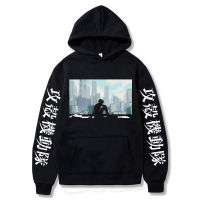 Anime Ghost Soldier Ghost In The Shell Hoodies Men Cotton Sweatshirts Clothes Manga Kusanagi Motoko Oversized Hoodie Streetwear Size XS-4XL