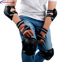 6PcsSet KidsYouth Skateboard Knee Pads and Elbow Pads Wrist Guards Protective Gear Set for Roller Skating Riding Scooter