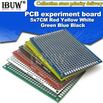 5PCS Universal PCB Board 7x9 Diy Prototype Paper Printed Circuit Board  Panel 70x90mm Single Side Electronic Soldering Board