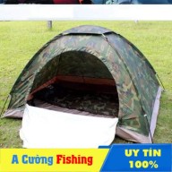 Lều phượt cắm trại vải dù rằn ri , lều du lịch 2 lớp nhiều màu, picnic gia đình , chống muỗi , chống nước cho 2-3 người thumbnail