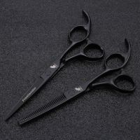 straight shank Professional Hair Salon Scissors Cutting Barber Haircut Thinning Shear Scissors Hairdressing Hair Tools Scissors