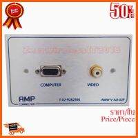 ??HOT!!ลดราคา?? หน้ากากเต้ารับแบบเหล็ก Outlet VGA / AV ติดในผนัง 12Cm*7Cm ##ชิ้นส่วนคอม อุปกรณ์คอมพิวเตอร์ เมนบอร์ด หน้าจอ มอนิเตอร์ CPU เม้าท์ คีย์บอร์ด Gaming HDMI Core Laptop