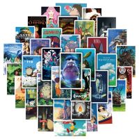 ✼✒ 10/20/50pcs Japanese Anime Poster Stickers Ghibli Hayao Miyazaki Totoro Spirited Away Princess Mononoke KiKi Stationery Sticker