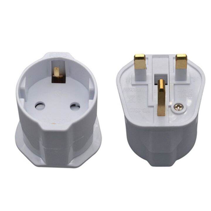 DUCUA Universal High Quality Fused Travel Plug AC Mains European EU 2