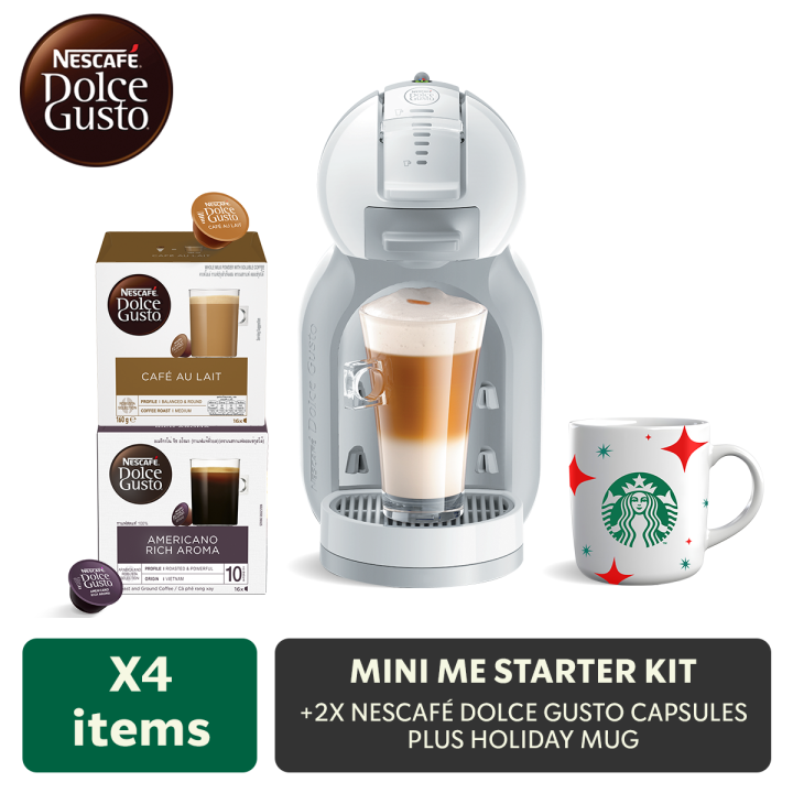 Nescafé Dolce Gusto Mini Me Starter Kit with Coffee Pods and Mug MINI