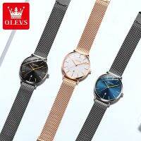 นาฟิกาข้อมือผช✲❄ [goddessbuy] when ollie ultra-thin leather strip with men and women watchquartz female tablemechanical