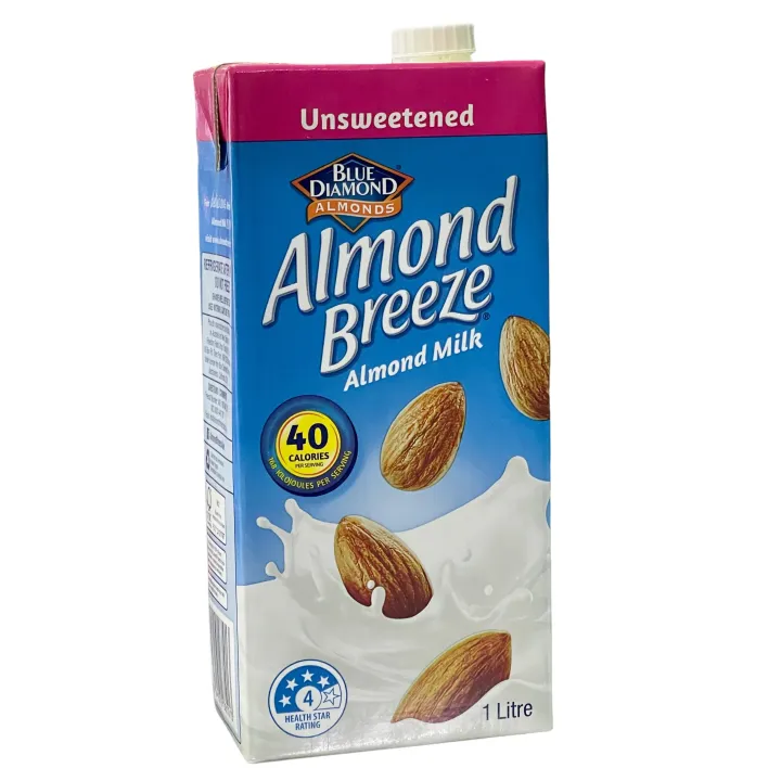 Almond Breeze Unsweetened Almond Milk 1L Lazada