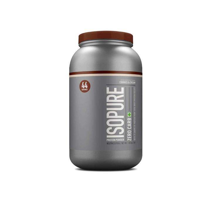 [PREORDER] NATURE'S BEST ISOPURE PROTEIN POWDER ZERO CARB COOKIES