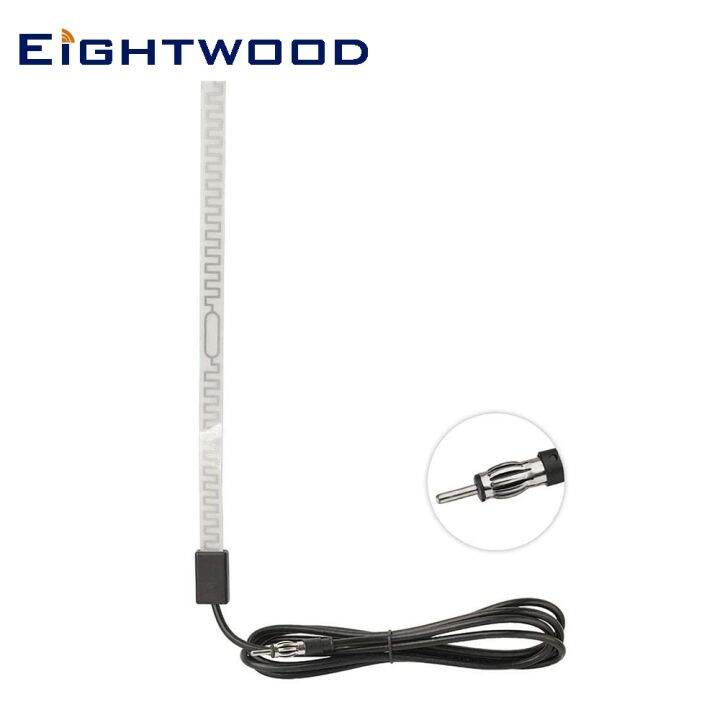 Eightwood Car Hidden AM FM Radio Antenna Windshield Window Adhesive