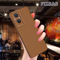 เคส FIVERA สำหรับ OPPO Reno 8Z 7Z 5G เคสโทรศัพท์ TPU แบบน่มดวงตานางฟ้าอายแชโดว์แบบเรียบเคสโทรศัพท์แบบซิลิโคนของเหลวขอบตรงเคสโทรศัพท์ด้านหลังแบบรวมทุกชิ้นป้องกันการตกสำหรับ Oppo Reno 7 Reno8 Z 5G