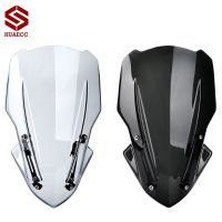 กระจกรถจักรยานยนต์กระจกหน้ารถสำหรับ Kawasaki Z900 2017 2018 2019พร้อมขายึดกระจกบังลม900สำหรับเล่นกีฬาเปลือยกาย