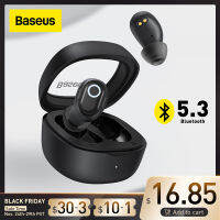 Baseus WM02 Wireless Earphones TWS Bluetooth 5.3 Headphones, Mini and compact Comfortable wear, 25 hours Long Battery Life