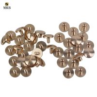 20pcs 10x4x4mm Arc Chicago Binding Screws Posts Brass Scrapbooking Nail Rivets