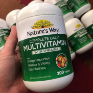 Vitamin tổng hợp Nature s Way Complete Daily Multivitamin 200 Viên