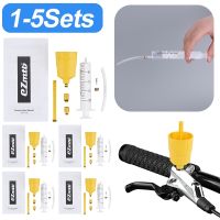 ✖☈✉ 1-5 Sets Road Bike Oil Filling Tool Simple Oil Injection and Change Tools Portable Repair Maintenance Accessory for MTB Bicycle