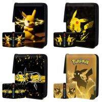 400 Latest Pokemon Anime Cartoon Games Collection Card Holder Card Book Zipper Binder Kids Toys Birthday Gift PU Waterproof