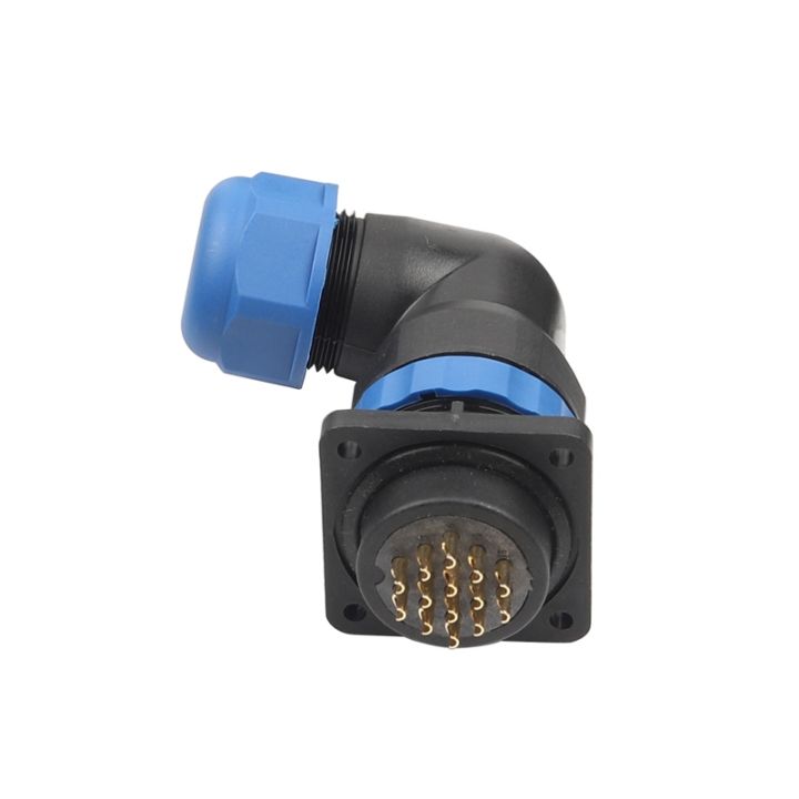 cw-sp28-ip68-elbow-flange-waterproof-connector-2-3-4-5-6-7-9-10-12-14-16-19-22-24-26-pin-electric-plug-socket