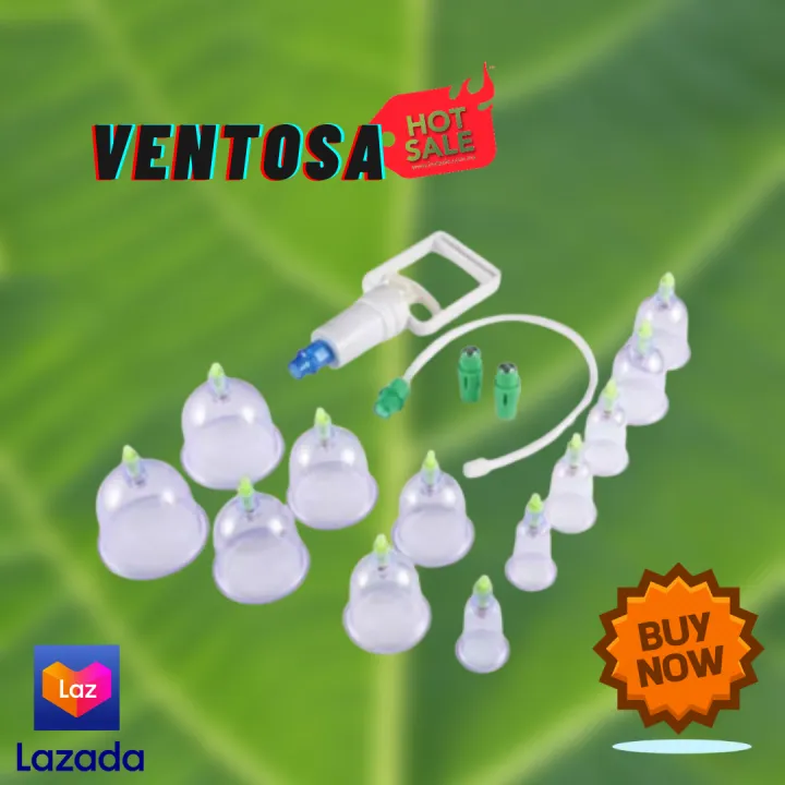🕯🕯 VENTOSA Suction Cups for Massage, Cupping Set Traditional Home