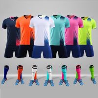 Custom Soccer Jersey Kids Men Personalize Football Team Shirt Shorts men Football Training Suit Soccer sport kit Uniform