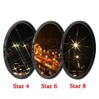 KnightX Star Line 49mm 52MM 55MM 58MM 62mm 67MM 77MM Camera Lens Filter For canon eos sony nikon 700d set 1200d 400d light photo