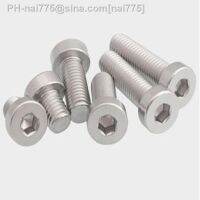 2-50PCS DIN7984 M3 M4 m5 m6 M8 m10 stainless steel hex socket thin Low short head cap model auto diy screwbolts