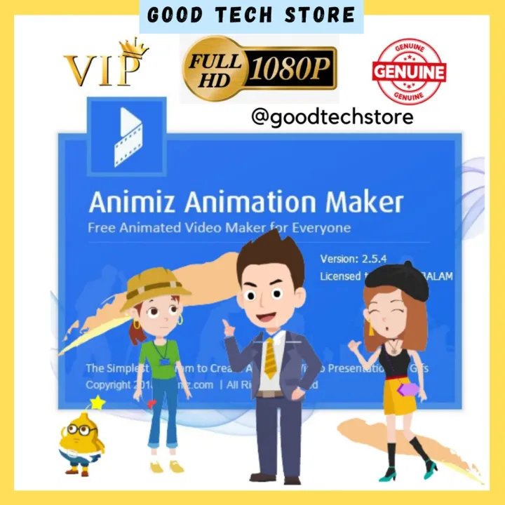 Animiz Animation Maker (No Watermark 1080p HD) & Animated PowerPoint |  Lazada PH