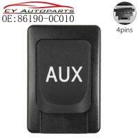 86190-0C010 861900C010 ใหม่คุณภาพสูง Auxiliary Aux In Input Digital Media Plug Port Jack สำหรับ Toyota Solara 2006-2008 ใหม่รับประกันเดิมสามปี