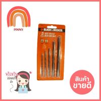 ดอกเจาะเหล็ก BLACK&amp;DECKER แพ็ก 5 ชิ้นMETAL DRILL BIT BLACK&amp;DECKER 5PCS/SET **ราคารวม Vat แล้วค่ะ ไม่มีบวกเพิ่ม**