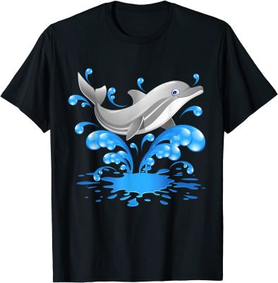 This Girl Loves dolphins t-shirt | Cute Funny T-Shirt T-Shirt Leisure Cotton Men Tees Summer Slim Fit Tshirts