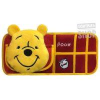 (1ชิ้น)ที่เก็บซีดีแบบติดที่บังแดด ลายหมีpooh (pooh Rainbow ) ลิขสิทธิ์แท้