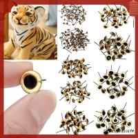 SHIWEI732880294 20/50Pcs ของขวัญคริสต์มาส 3/4/5/6/7/8/9/10/11/12mm พลาสติกครับ ตากระจกโปร่งใส หมีเข็ม felting อุปกรณ์ตุ๊กตา สัตว์หุ่นทำ