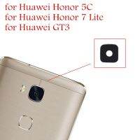 2ชิ้นสำหรับ Huawei Honor 5c/ Honor 7ไลท์/Gt3ด้านหลังเลนส์กระจกกล้องถ่ายรูปกระจกกล้องมองหลังสติกเกอร์ฝาครอบเลนส์กระจกส่วนซ่อม