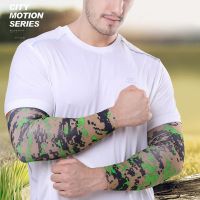 2Pcs Unisex UV Protection Arm Sleeve Elastic Touch Chill Cycling Arm Sleeves for Fishing Sport Arm Sleeves Running Sportswear