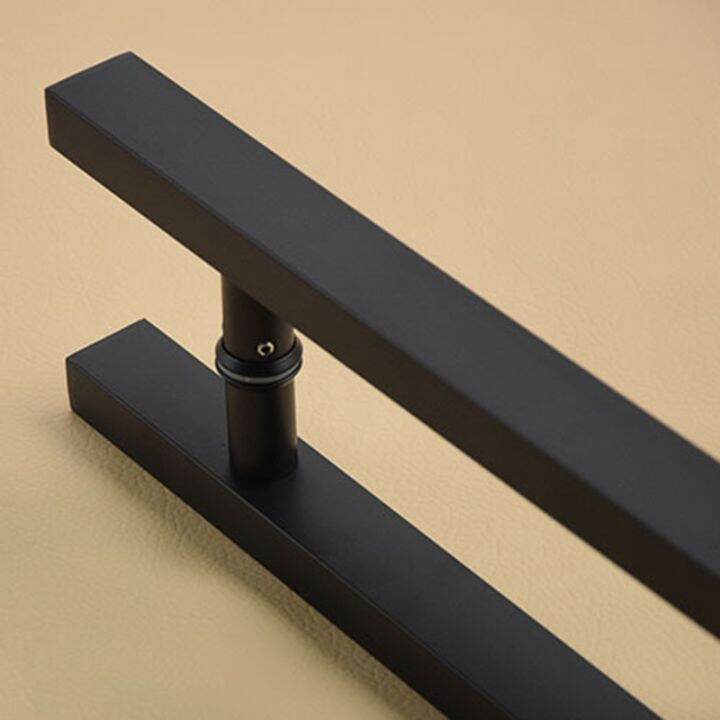 matte-black-stainless-steel-glass-wooden-door-handle