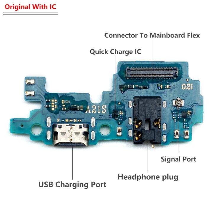 original-usb-power-charging-board-flex-connector-parts-สําหรับ-samsung-a01-a11-a21s-a31-a41-a51-a71-a81-a22-a32-charging-board-flex
